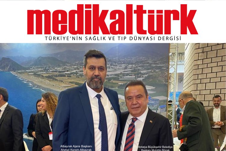 EMITT Fuarı'nda Antalya Büyükşehir Belediye Başkanı Muhittin Böcek Medikal Türk Dergisi Stantını Ziyaret Etti!